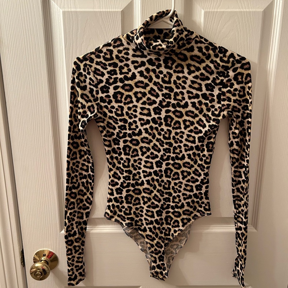 H&M- Animal Print Bodysuit